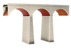 Peco - Wills SS80 Three Arch Viaduct - OO Gauge