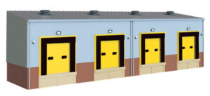 Peco - Wills SSM312 HGV Loading Bays Kits - OO Gauge