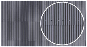 Peco - Wills SSMP216 Corrugated Iron - OO Gauge