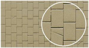 Peco - Wills SSMP221 Victoria Stone Paving - OO Gauge