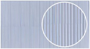 Peco - Wills SSMP223 Corrugated Glazing (iron type, match 216) - OO Gauge