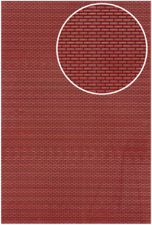 Peco - Wills SSMP231 Flexible Brick Sheets - OO Gauge