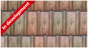 Peco - Wills SSMP234 French Lozenge Roof Tile - OO Gauge
