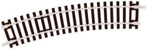 Peco ST-220 Standard Curve, 1st Radius CODE 100 OO Gauge