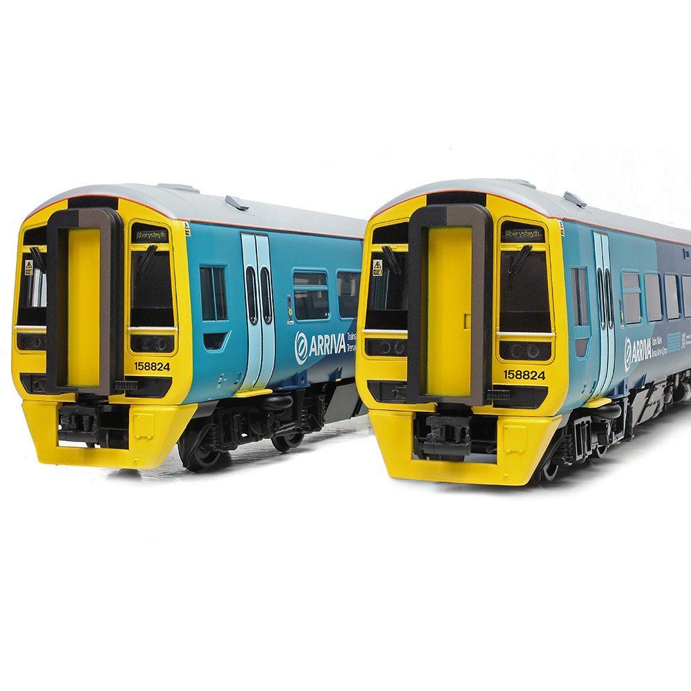 Bachmann 31-511A Class 158 2-Car DMU Arriva Trains Wales (Revised) OO Gauge