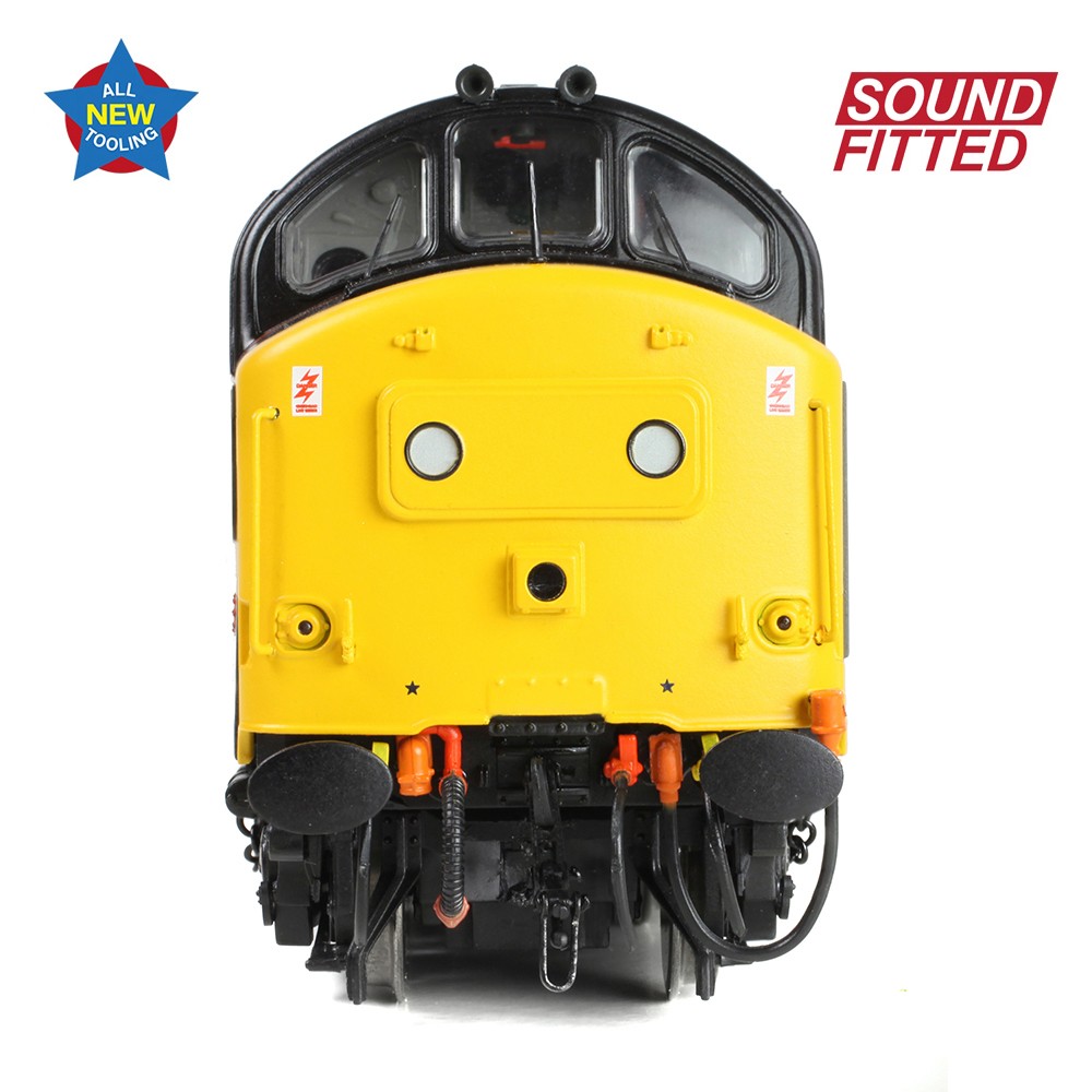 Bachmann 35-308SF Class 37/0 Centre Headcode 37201 'St. Margaret' BR Eng. Grey & Yellow OO Gauge