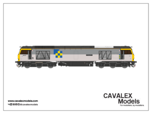 CAVALEX MODELS CM-60017-TGCN-SF Class 60, 60017 - Arenig Fawr Triple Grey Construction LIVERY  Sound Fitted OO Gauge