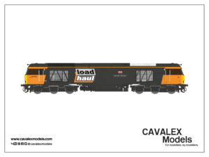 CAVALEX MODELS CM-60059-LH-SF Class 60, 60059 - Swinden Dalesman Loadhaul LIVERY  Sound Fitted OO Gauge