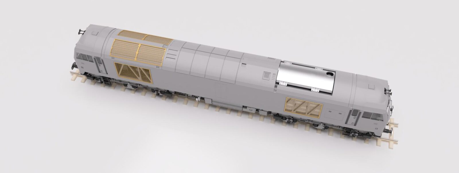 CAVALEX MODELS CM-60xxx-Grey Class 60 - Custom number / Name Triple Grey / Sector OO Gauge