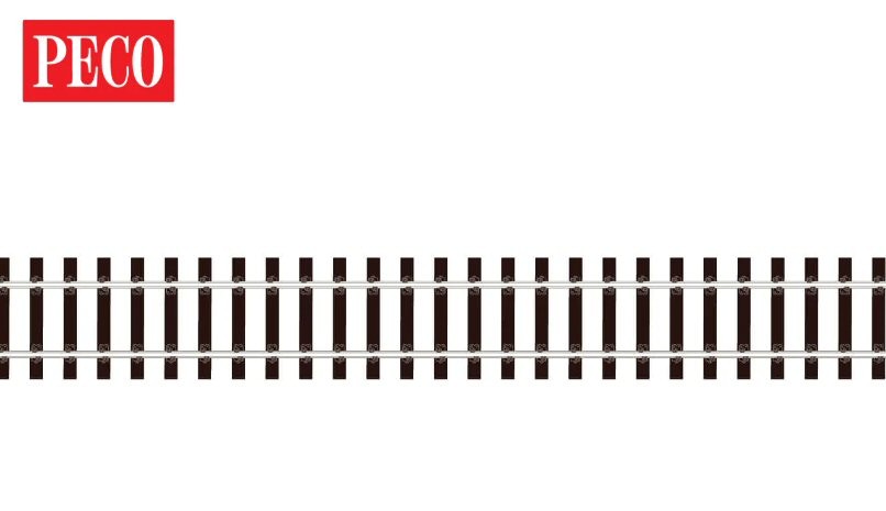 Peco SL-700FB Flat Bottom O Gauge Flexible Track - Wooden Sleeper FULL BOX O Gauge