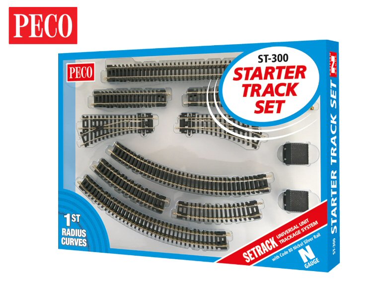 Peco ST-300 Starter Track Set 1st Radius N Gauge