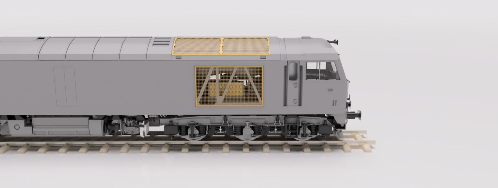 CAVALEX MODELS CM-60xxx-Grey Class 60 - Custom number / Name Triple Grey / Sector OO Gauge