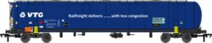 Revolution Trains OO-TEA-41134 TEA tank Wagon in VTG Enviro Blue Livery OO Gauge