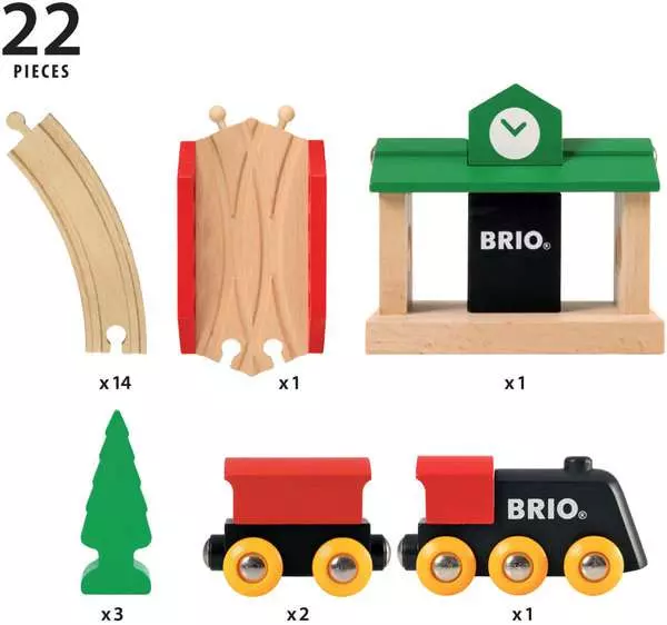 BRIO 33028 Classic Railway - Figure 8 Set - Image 6