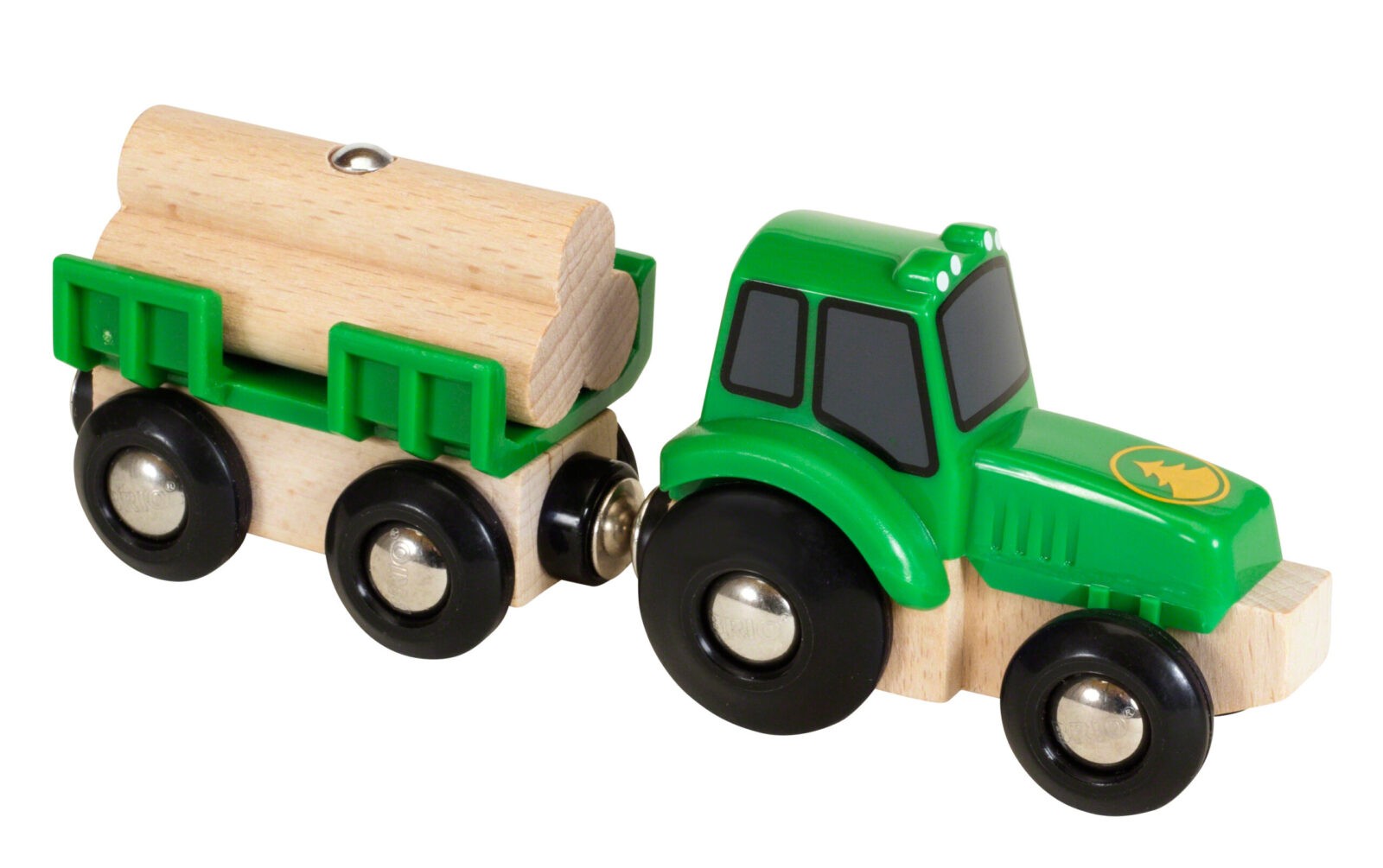 BRIO World - 33799 - Farm Tractor with Load - Image 2