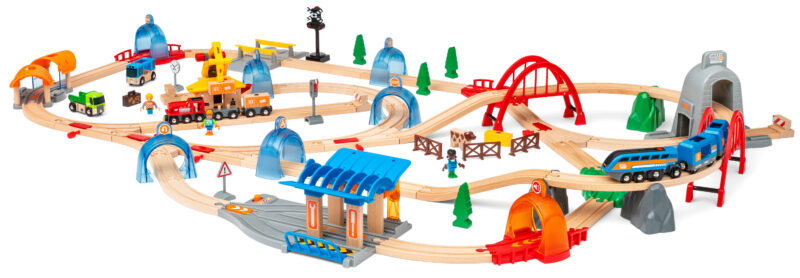 BRIO World - 33977 - Smart Tech Sound - Action Tunnel Deluxe set ...