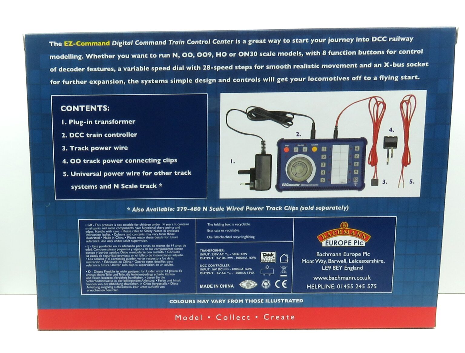 Bachmann 36-501 E-Z Command Digital Train Control System - Rainbow Railways