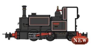 Bachmann 59101 Trains Talyllyn Locomotive 0-4-2St Fletcher Jennings & Co. Black - 009 Gauge