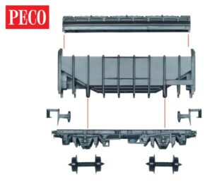 Peco - KNR-220 7 Plank Open Wagon - N Gauge