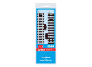PECO ST-2005 Isolating Standard Straight (Pack of 2) Setrack OO Gauge Code 100