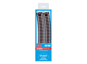 PECO ST-2035 Standard Curve, 4th Radius (Pack of 8) Setrack OO Gauge Code 100