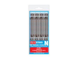 PECO ST-3001  Standard Straight (Pack of 8) N Gauge