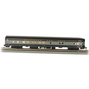 Bachmann USA - 14303 85' Smooth-Side Observation Car - B&O - HO Scale
