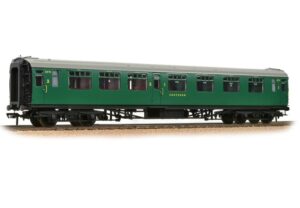 Bachmann 34-750 SR Bulleid Composite Corridor 10'' Vents SR Malachite Green OO Gauge