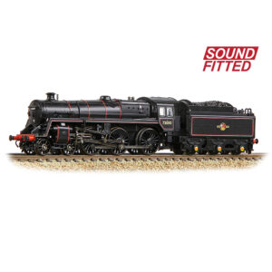 Graham Farish 372-729SF BR Standard 5MT with BR1 Tender 73050 BR Lined Black (Late Crest) N Gauge
