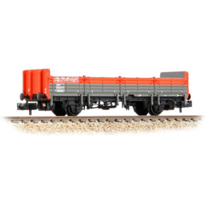 Graham Farish 373-626E BR OBA Open Wagon Low Ends BR Railfreight Red & Grey N Gauge
