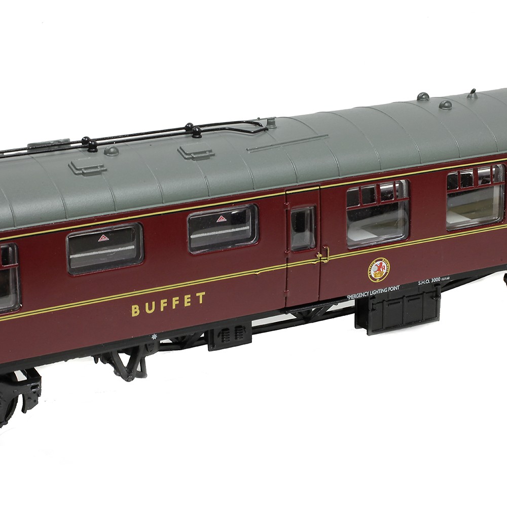 Graham Farish 374-107C BR Mk1 RMB Restaurant Miniature Buffet BR Maroon N Gauge
