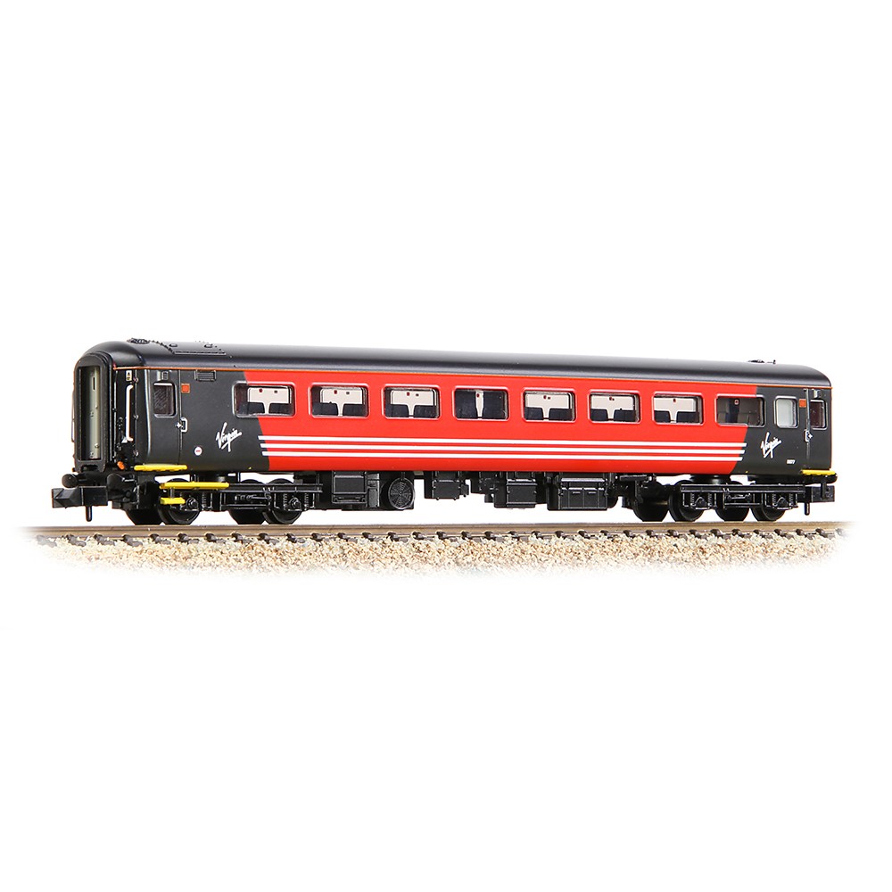 Graham Farish 374-739 BR Mk2F TSO Tourist Second Open Virgin Trains (Original) N Gauge