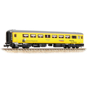Graham Farish 374-740 BR Mk2F TSO Tourist Second Open Network Rail Yellow N Gauge