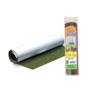 Bachmann SP4158 WSP4158 10 11/16" x 7 5/16" Green Grass Ready Grass Sheet Scene-A-rama WOODLAND SCENICS