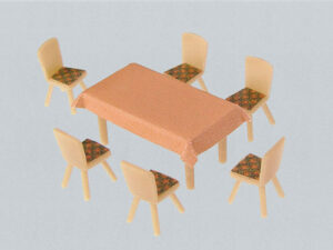 Faller - FA180442 - Tables (4) and Chairs (24) Kit