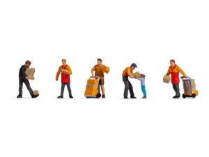 Noch - N15069 - Parcel Carriers (6) Figure Set