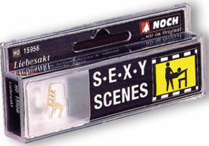 Noch - N15956 - Lovers in Action (Chair) Sexy Scenes Figure Set