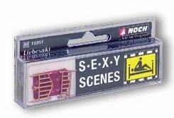 Noch - N36951 - Lovers in Action (Bed) Sexy Scenes Figure Set