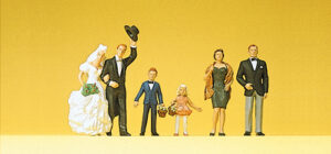 Preiser - PR10339 - Wedding Scene (6) Exclusive Figure Set