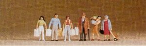 Preiser - PR79015 - Shopping (6) Figure Set