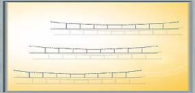 Viessmann - VN4155 - Catenary Wire Universal 270-300mm (3)