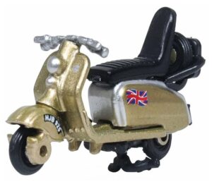 OXFORD DIECAST 76SC004 SCOOTER GOLD - OO Gauge