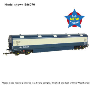 Bachmann EFE E86010 Newton Chambers Car Carrier BR Blue & Grey Weathered - OO Gauge