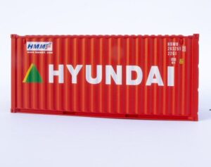 C-Rail OO Gauge HYUNDAI 20ft x 8'6" dry box OO Gauge