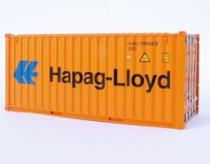 C-Rail OO Gauge Hapag Lloyd 20ft x 8'6" dry box OO Gauge