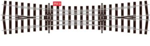 Peco SL-U1190 Bullhead OO Gauge Slip - Double, OO GAUGE