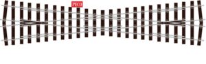 Peco SLU1192 - PECO Streamline - OO - Turnout CODE 75 Sm Rad RH UNIFROG BULLHEAD OO GAUGE