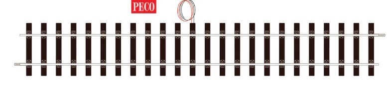 Peco ST-702 Wired Straight O Gauge