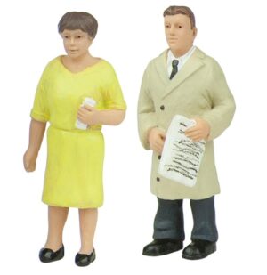 Bachmann Scenecraft 47-410 Standing Passengers C O Gauge