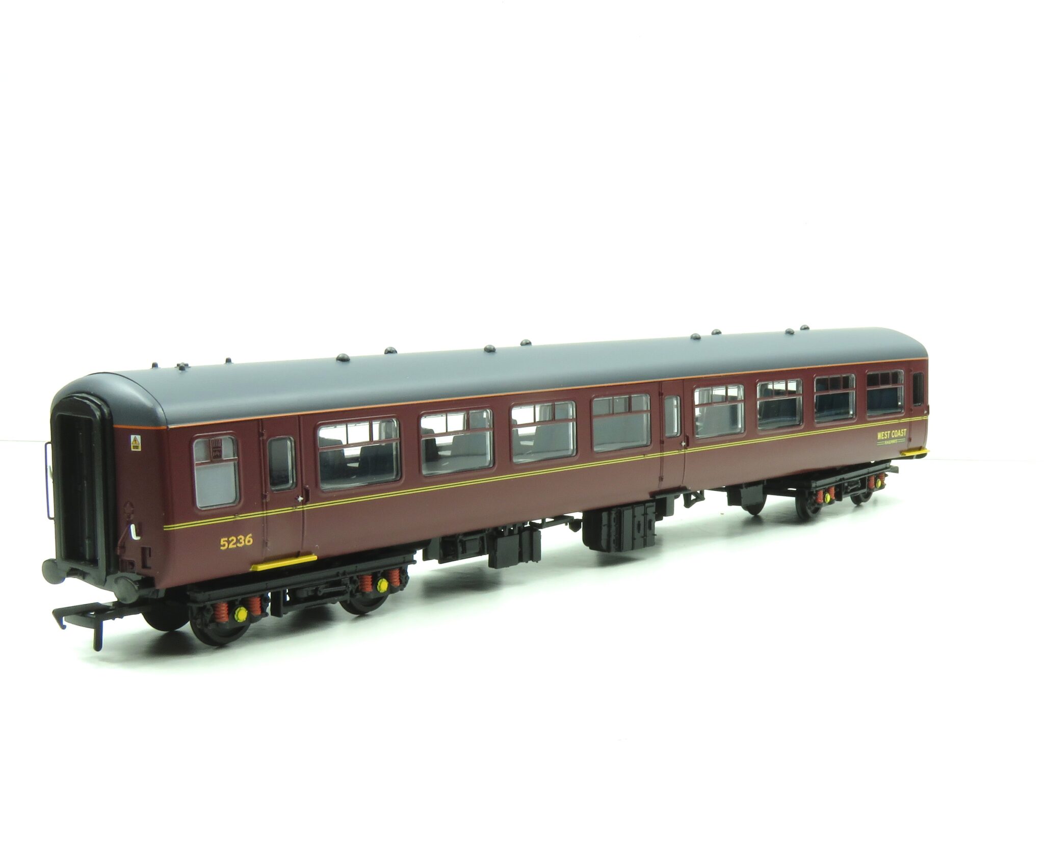 BACHMANN 5236 BR Mk2 TSO Tourist Second Open WCRC Maroon OO Gauge ...